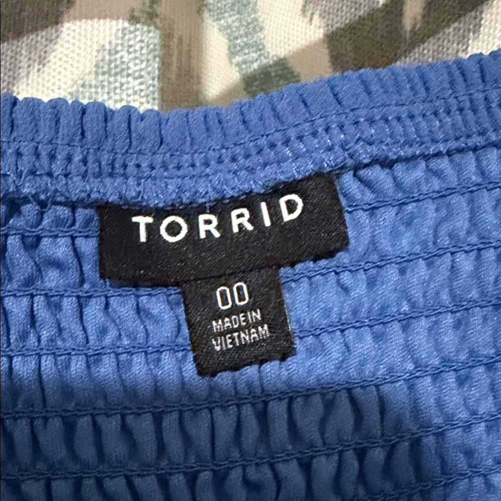 Torrid Cobalt Blue Long Sleeve Dress - Picture 2 of 3
